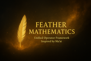 Math Feathers Feather Mathematics — Operator Approach to the Riemann Hypothesis